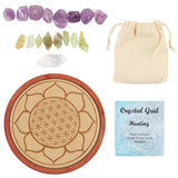 15cm Healing Crystal Grid