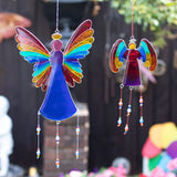 30cm Rainbow Angel Suncatcher