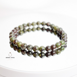 Dragon Blood Small Bead Gemstone Bracelet