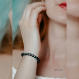 Dragon Blood Small Bead Gemstone Bracelet