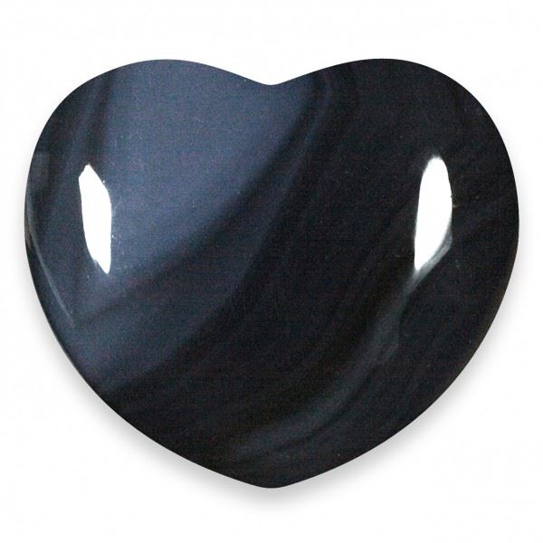 Agate Gemstone Heart Large
