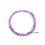 Amethyst Bracelet 6mm