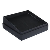 Black Gift Box with Foam Insert Flat Square