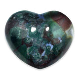 Bloodstone Gemstone Heart Large