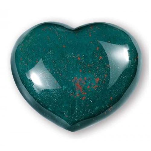 Bloodstone Gemstone Heart Large