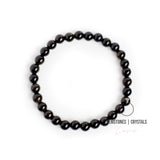 Gold Sheen Obsidian 6mm