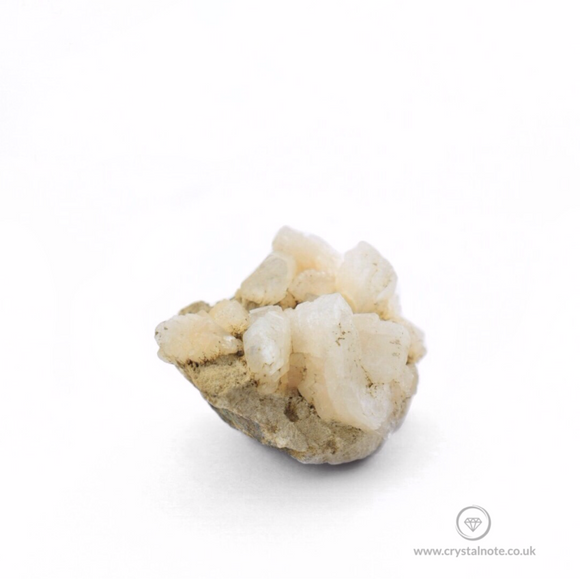 White Heulandite Cluster