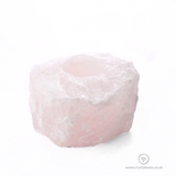 Rose Quartz T Light Holder