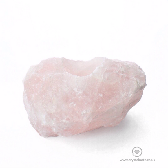 Rose Quartz T Light Holder