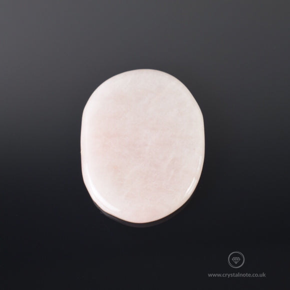 Rose Quartz Palm Stone