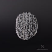 Snowflake Obsidian Palm Stone