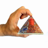 Large Orgonite Pyramid 70mm - Ganesh