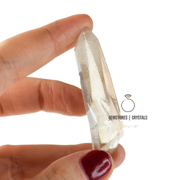 Lemurian Smokey Quartz Point