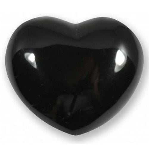 Obsidian Gemstone Heart Large