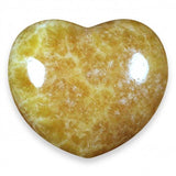 Orange Calcite Gemstone Heart Large