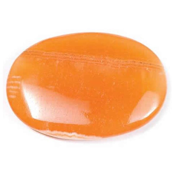 Orange Calcite Palmstone