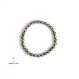Pyrite Bracelet 6mm