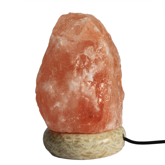 Quality USB Natural Salt Lamp- 11.5cm Random Colours