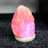 Quality USB Natural Salt Lamp- 11.5cm Random Colours