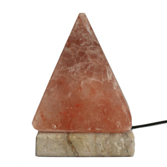 Quality USB Pyramid Salt Lamp (multi) - 9 cm