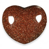 Red Goldstone Gemstone Heart Large