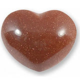 Red Goldstone Gemstone Heart Large