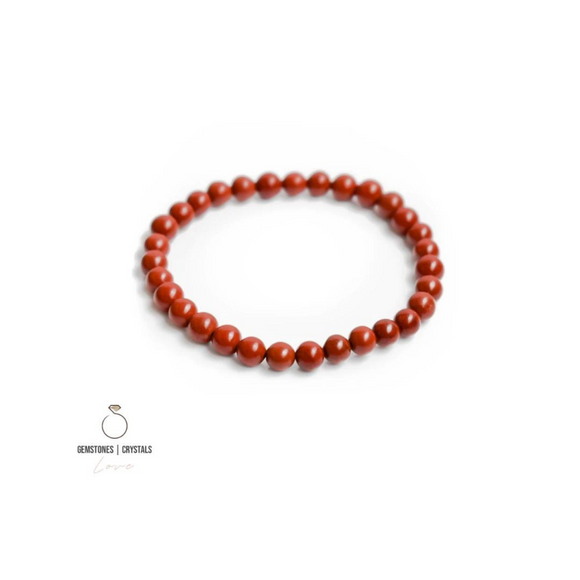 Red Jasper Bracelet 6mm
