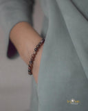 Rhodochrosite Small Bead Gemstone Bracelet