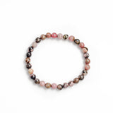 Rhodochrosite Small Bead Gemstone Bracelet