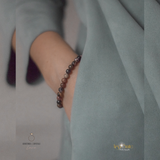 Rhodochrosite bracelet 6mm