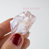 Rose Quartz Aura Rough 2