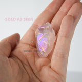 Rose Quartz Aura Rough 2