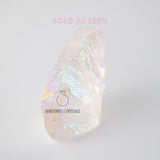 Rose Quartz Aura Rough 5