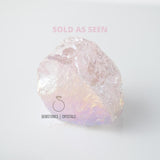 Rose Quartz Aura Rough 7