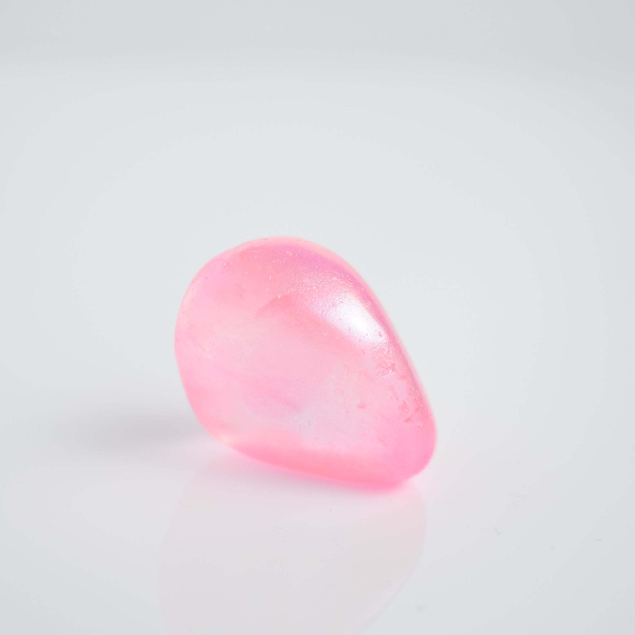 Rose Quartz Aura Tumblestone 2