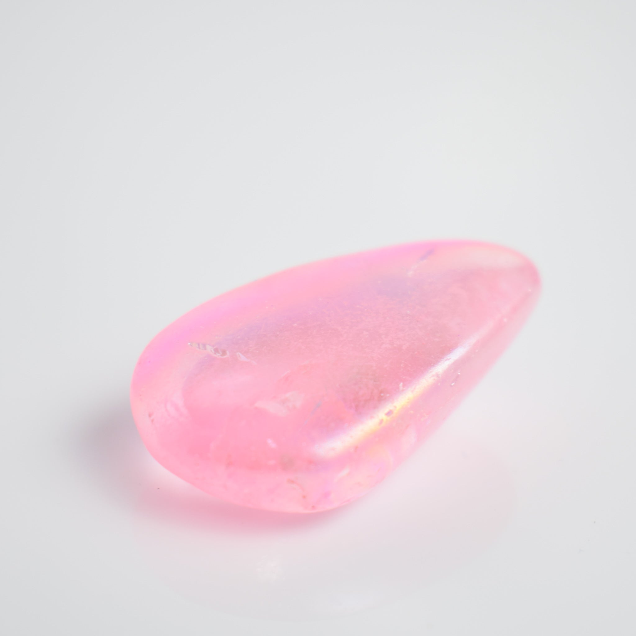 Rose Quartz Aura Tumblestone 3