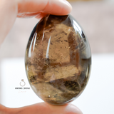 Smokey Quartz Gemstone Egg