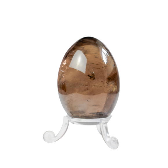 Smokey Quartz Gemstone Egg