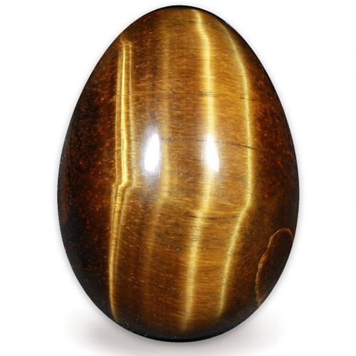 Tiger’s Eye Gemstone Egg