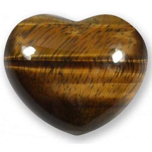 Tiger’s Eye Gemstone Heart Large