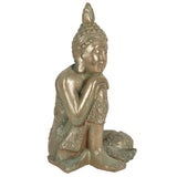 Verdigris Effect 56cm Hands on Knee Garden Buddha