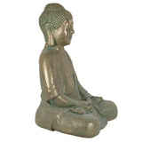 Verdigris Effect 69cm Garden Buddha