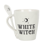 White Witch Mug and Spoon Set